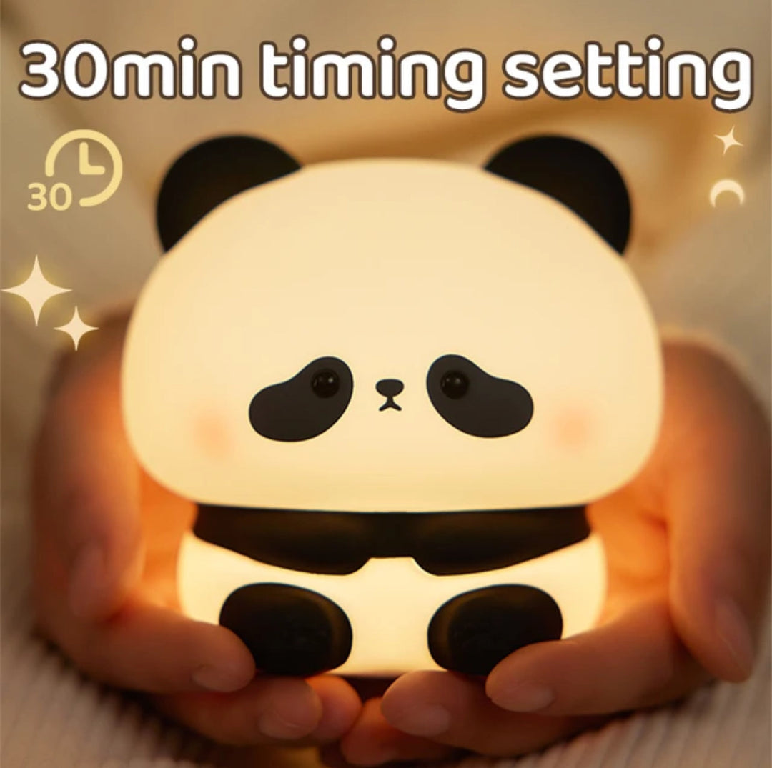 CuddlePanda Night Light - colourful LED Panda for Children