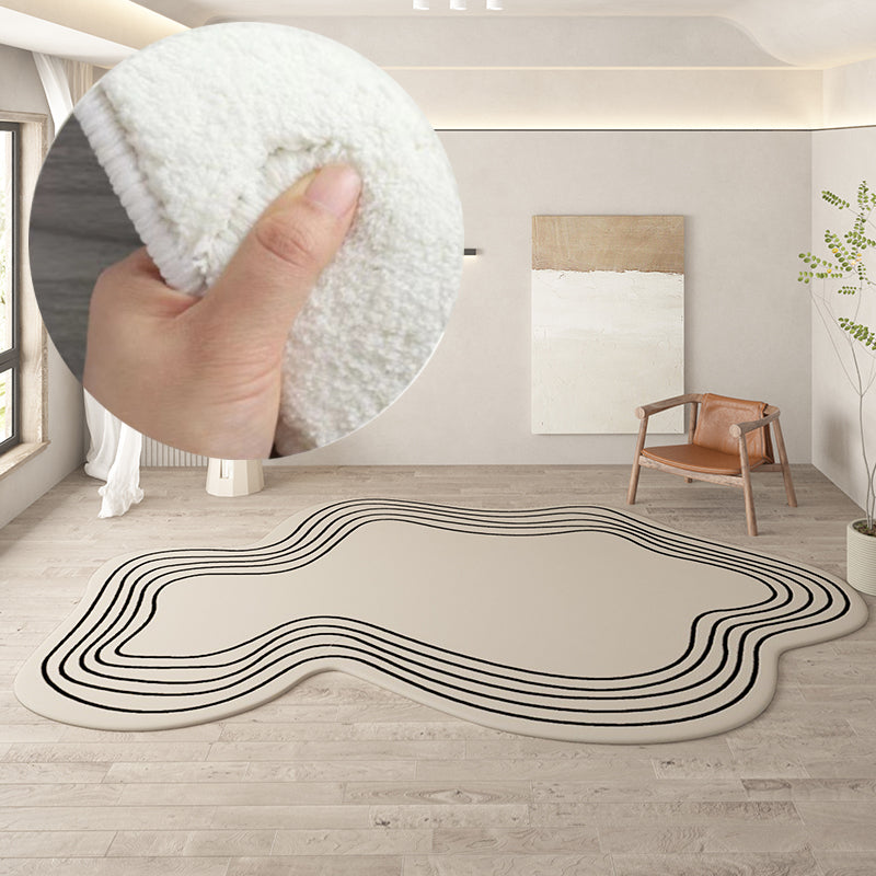 BowLift | Irregular round rug home decoration