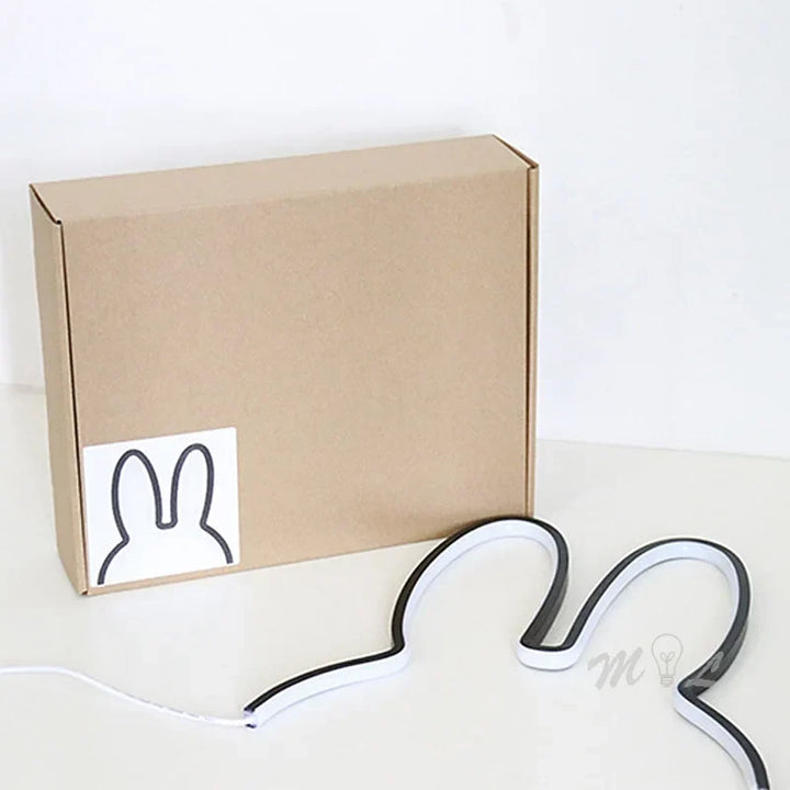 USB Rechargeable Rabbit Night Light with Ambient Lighting - BunnyLight |