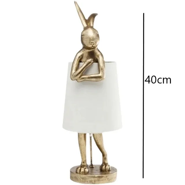 Rabbit Table Lamp – Dimmable LED Night Light in Modern Design for Kids&