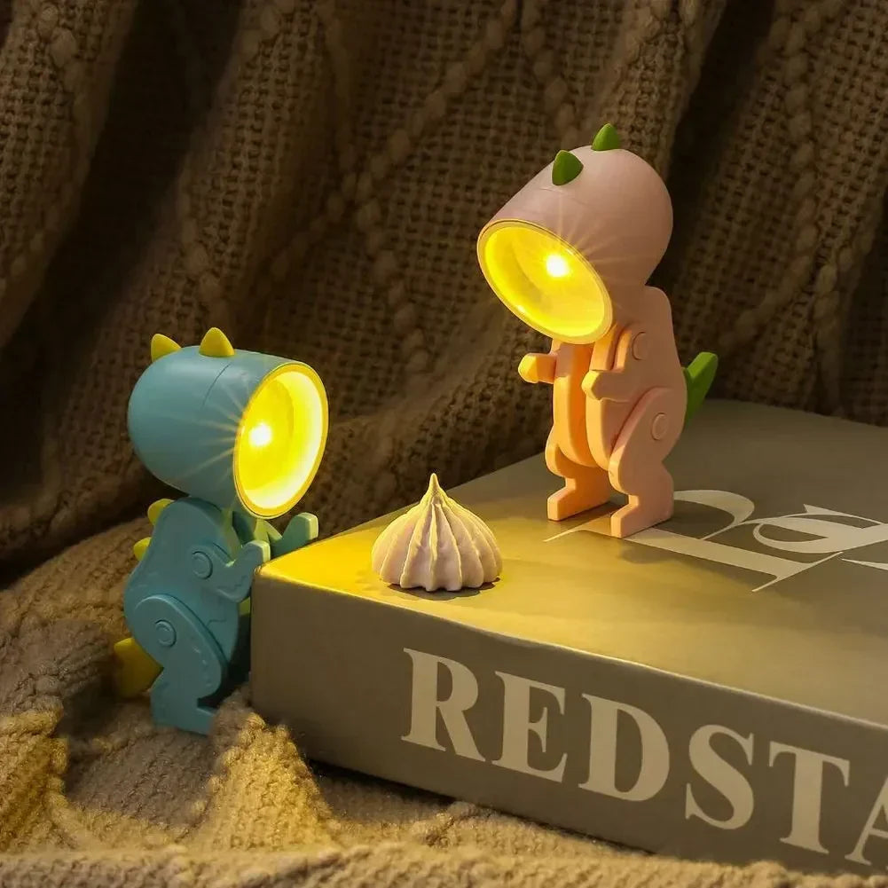 Cute Dinosaur LED Table Lamps – Adjustable Animal Figures Night Lights for Children |