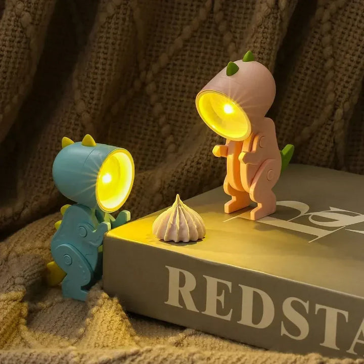 Cute Dinosaur LED Table Lamps – Adjustable Animal Figures Night Lights for Children |