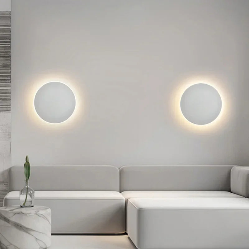 Sleeksphere - Round LED Touch Wall Light