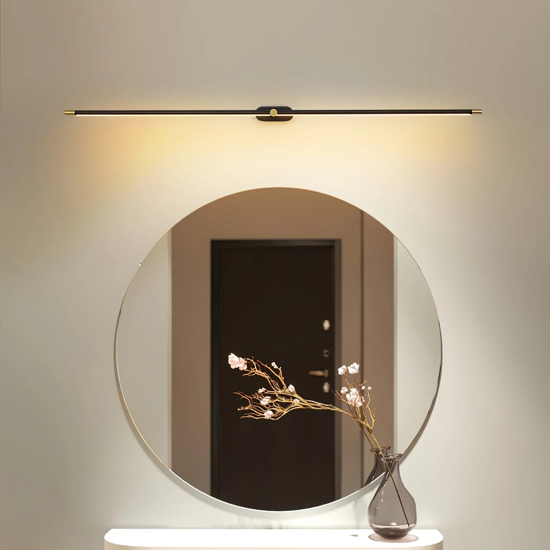LED Bathroom Mirror Wall Lamp – Minimalist Wall Sconce with Warm Light, Aluminum 70/100/130 cm