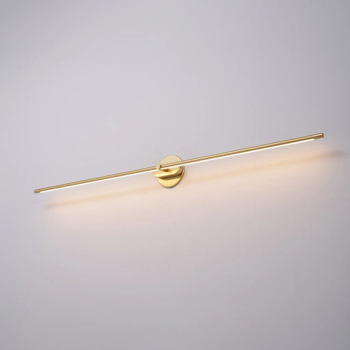LED Bathroom Mirror Wall Lamp – Minimalist Wall Sconce with Warm Light, Aluminum 70/100/130 cm