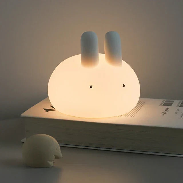 LED Night Light for Kids – Dimmable Night Lamp with -Design, USB Rechargeable, Touch Control |