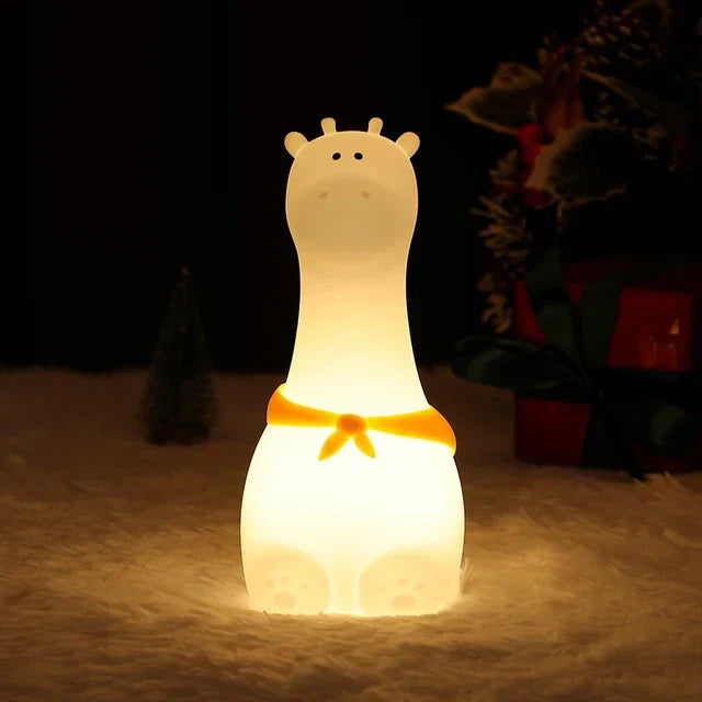 LED Night Light for Kids – Dimmable Night Lamp with -Design, USB Rechargeable, Touch Control |