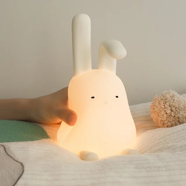 LED Night Light for Kids – Dimmable Night Lamp with -Design, USB Rechargeable, Touch Control |