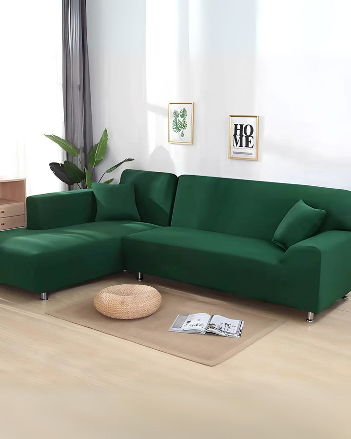 Elegant Modular Sofa Cover with Customizable Arrangement