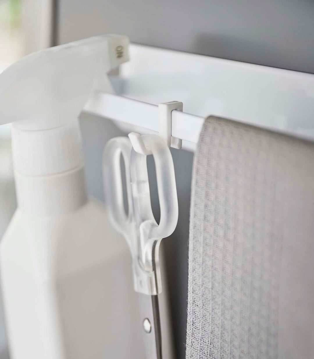 BowLift | Magnetic Kitchen Towel Holder - Stainless Steel