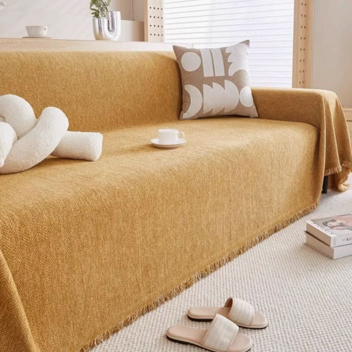 Minimalist sofa cover, leak-proof and easy to care for