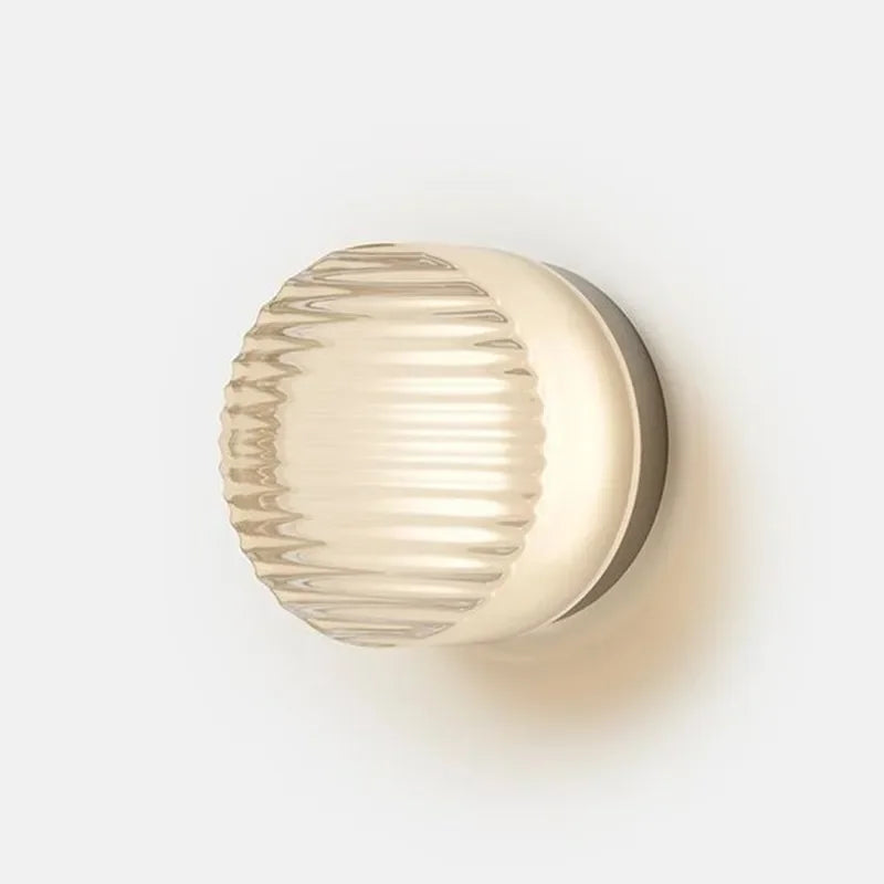 Modern round wall lamp