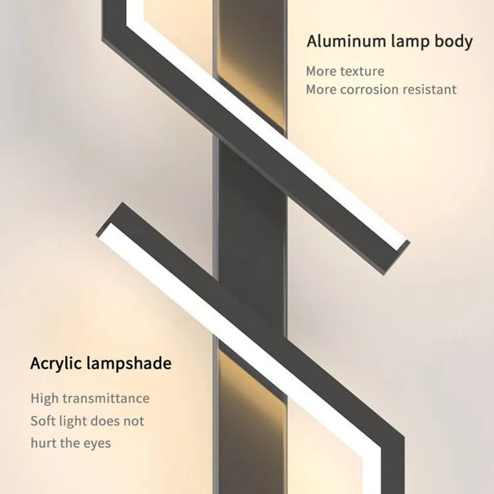 Creative LED wall lamp with stripe design | Modern design