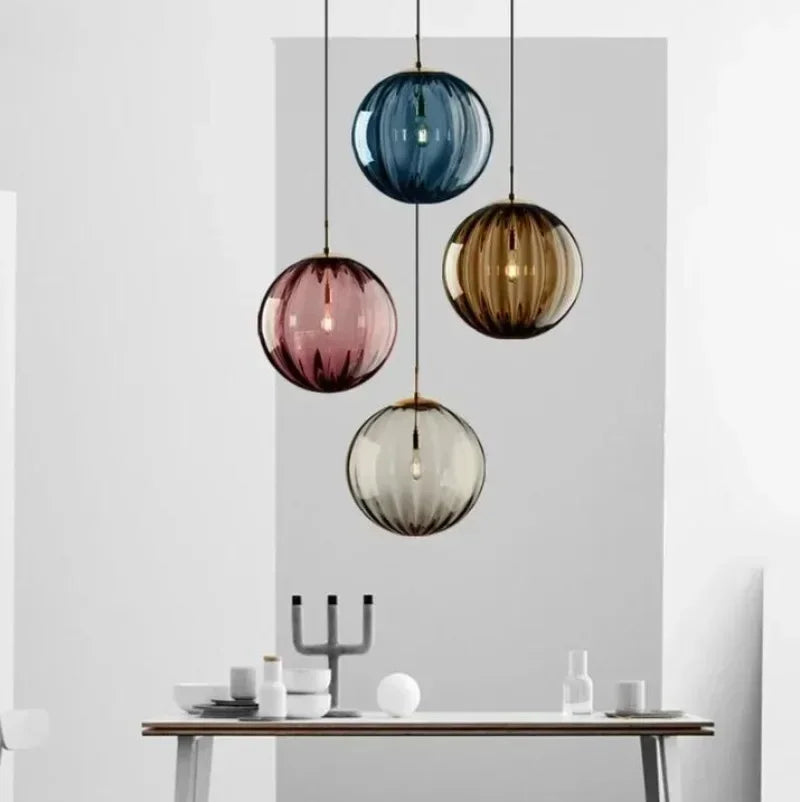 AuroraGlobe – Modern LED Pendant Lamp