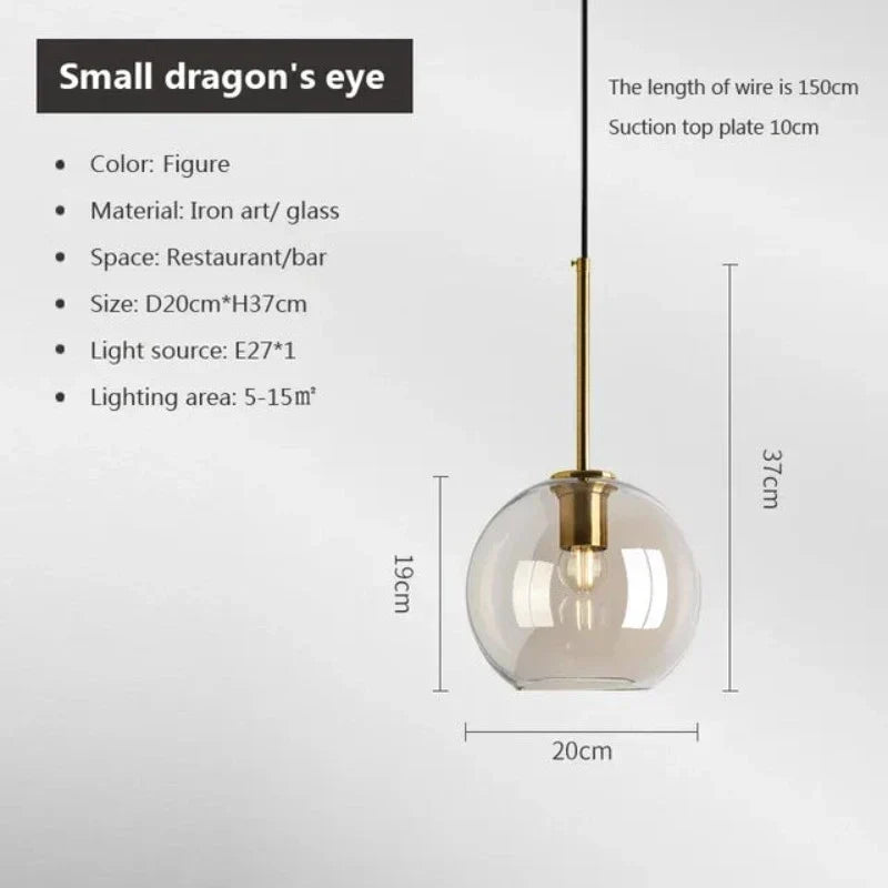 Nordic hanging loft glass