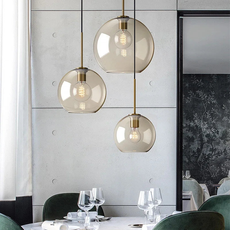 Nordic hanging loft glass
