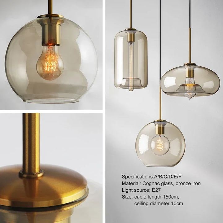 Nordic hanging loft glass