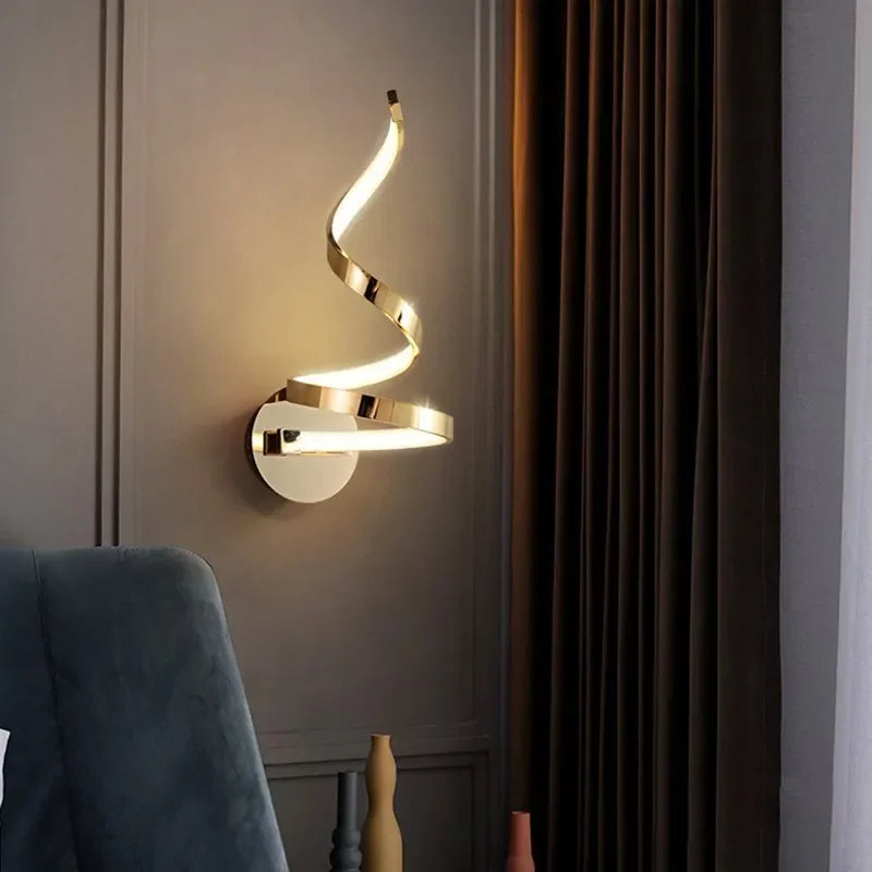 SpiralGlow - Spiral LED Wall Lights