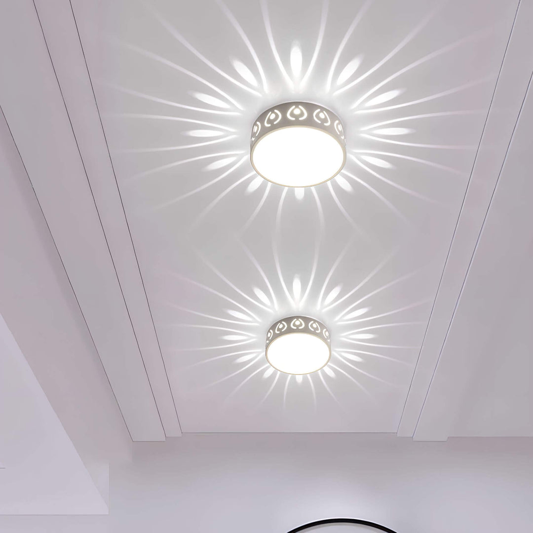 Modern LED ceiling light - for entrance, hallway and balcony