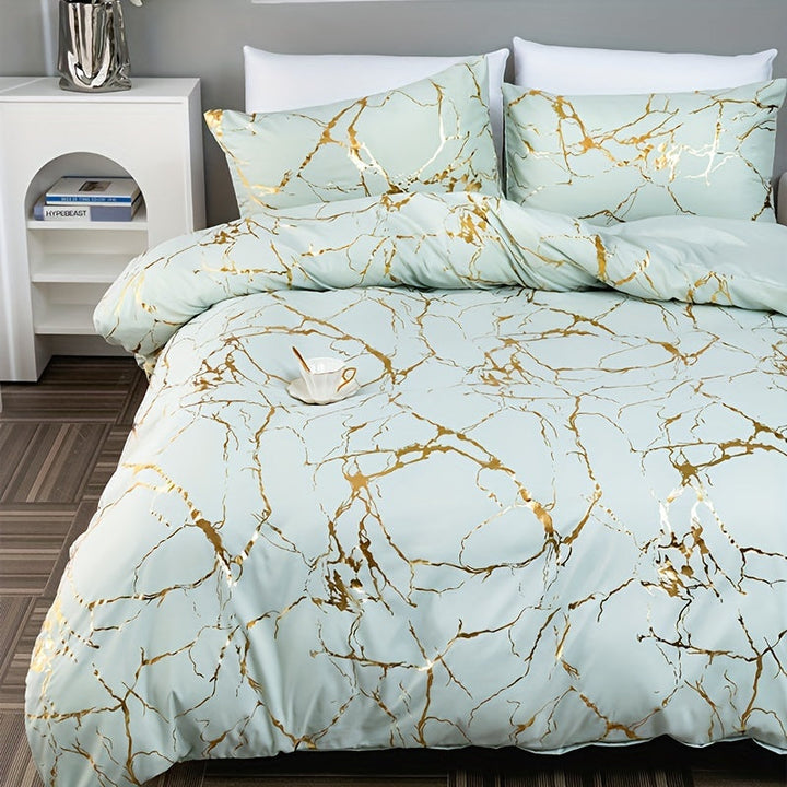 Luxury Comfortable Marble Duvet Cover