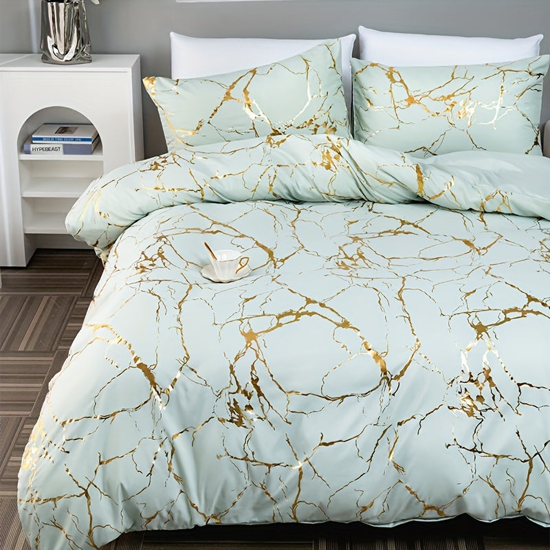 Luxury Silk Soft Duvet Cover Set – Elegant &amp; Comfortable