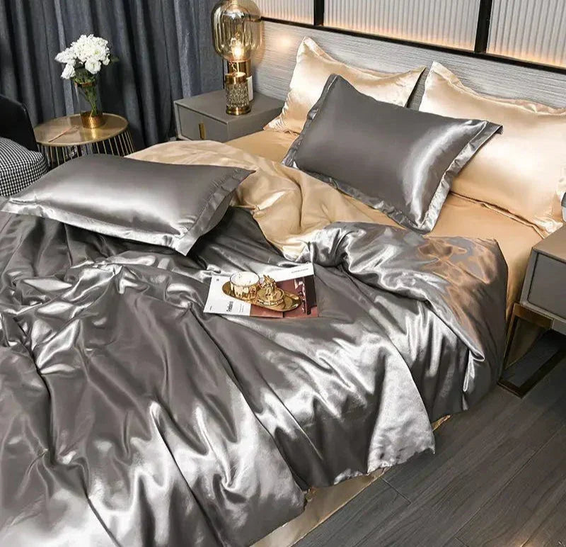 SatinLuxe Duvet Cover - Luxe Satin Duvet Cover for Your Bedroom