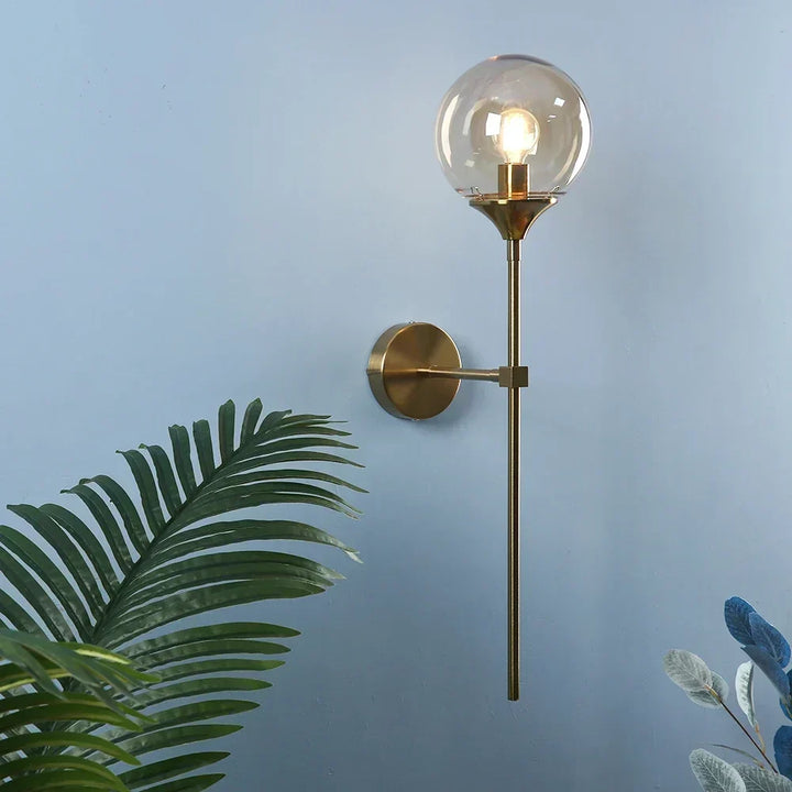 Wall Light Scandinavian Modern Glass