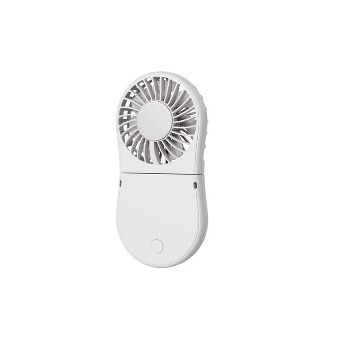 Unisex Compact Rechargeable Handheld Mirror Fan