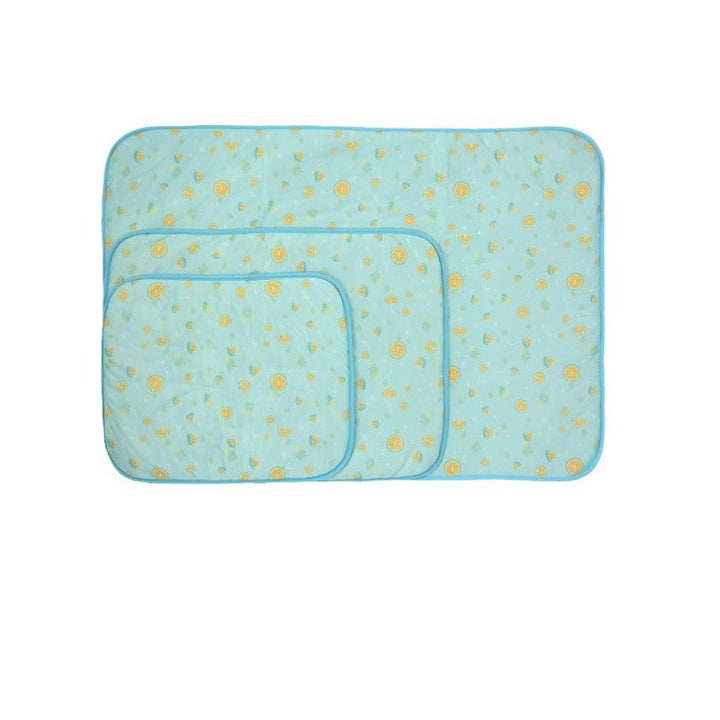 Unisex nan self-cooling pet cooling mat with pressure-activated gel core and non-slip bottom Bowlift