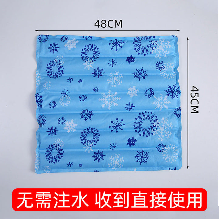 Ladies cooling mat with innovative snowflake structure Bowlift