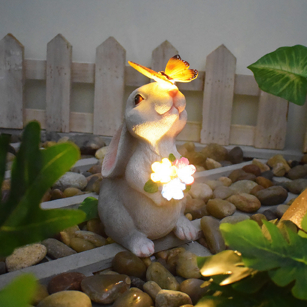 Solar Powered Succulent Turtle Garden Planter Night Light Ornament