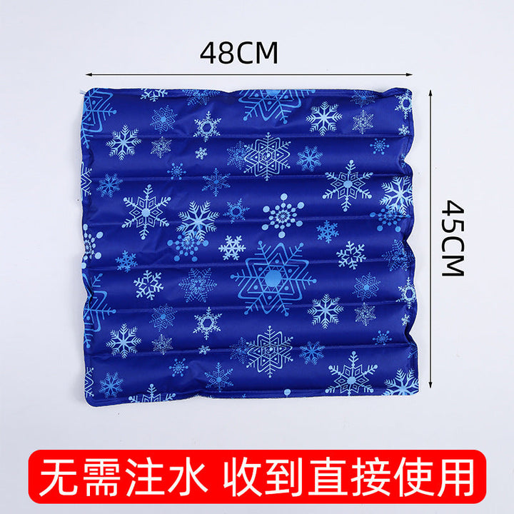 Ladies cooling mat with innovative snowflake structure Bowlift