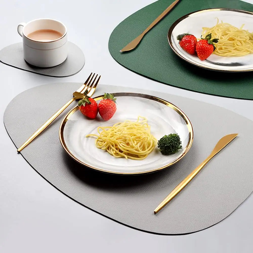 BowLift | Irregular Placemat Leather