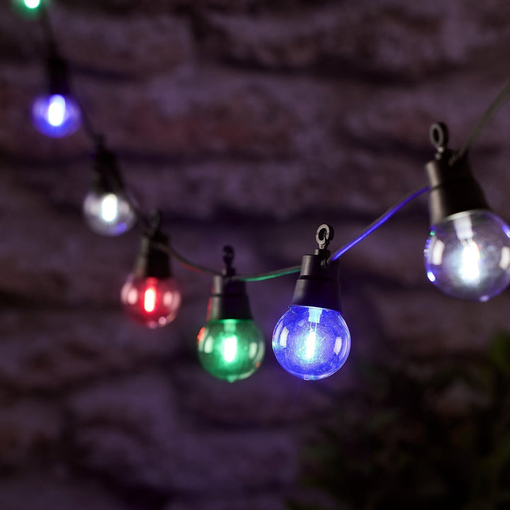 20 LED string lights Bulb colour selection with remote control