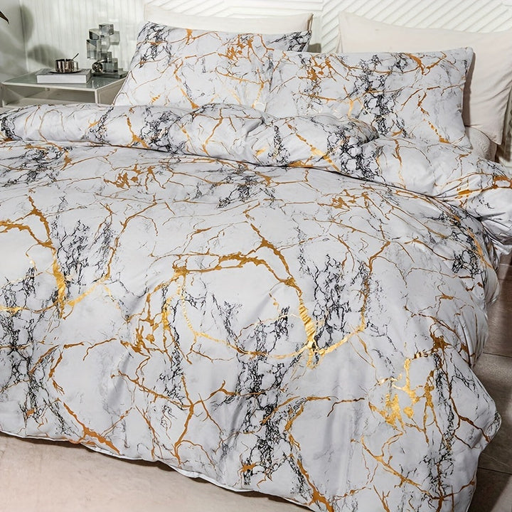 Luxury Silk Soft Duvet Cover Set – Elegant &amp; Comfortable