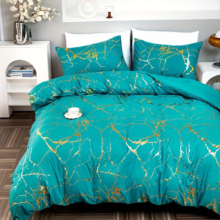 Luxury Silk Soft Duvet Cover Set – Elegant &amp; Comfortable