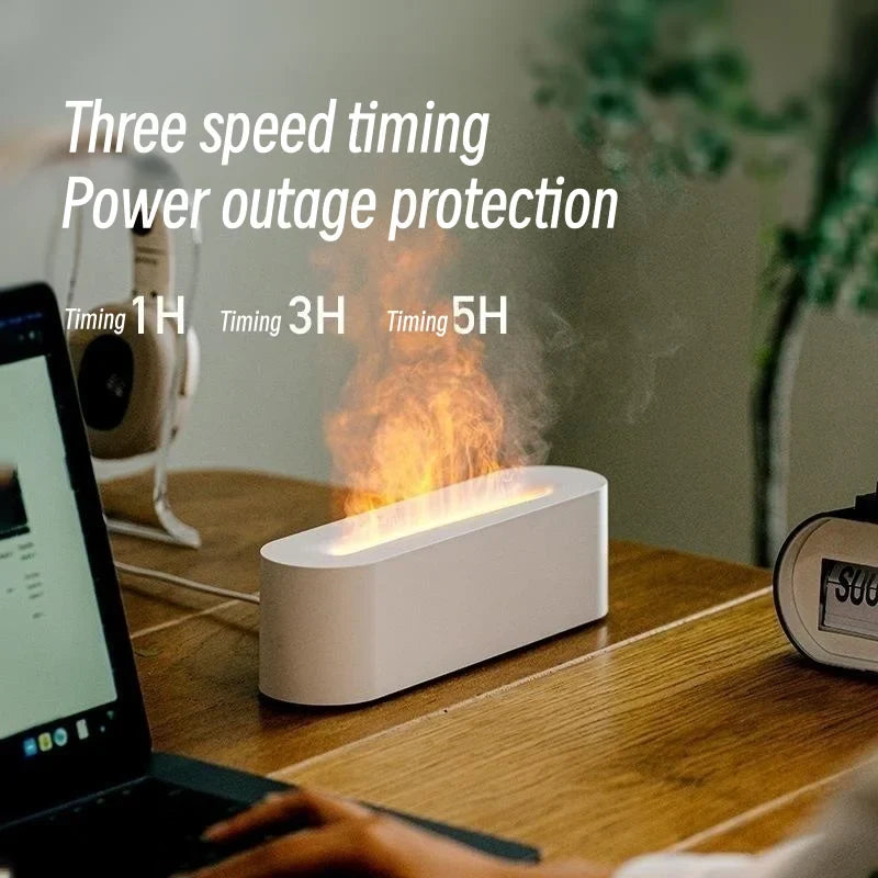 BowLift | Flame Aroma Diffuser with 7 Colors | Air Humidifier