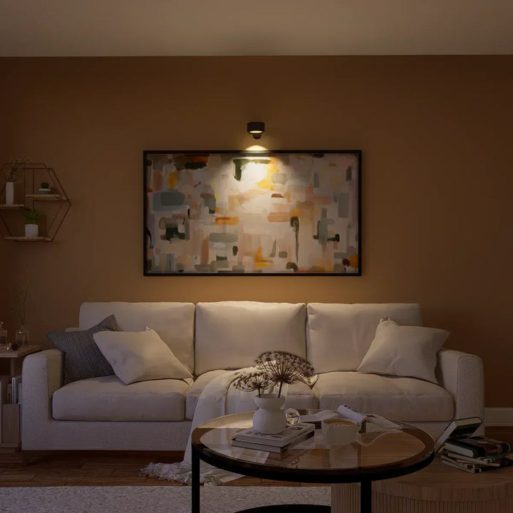 Spotlight Wireless Wall Lamp - 360° Rotation, Dimmable, Rechargeable Wall Light