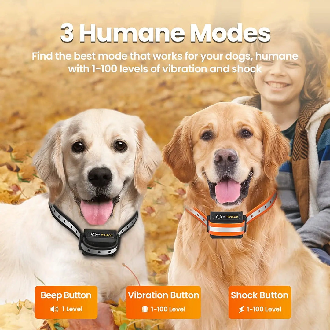 BowLift | Remote-Controlled Dog Training Collar | Rechargeable, Waterproof &amp; 1000m Range for Effective Dog Training