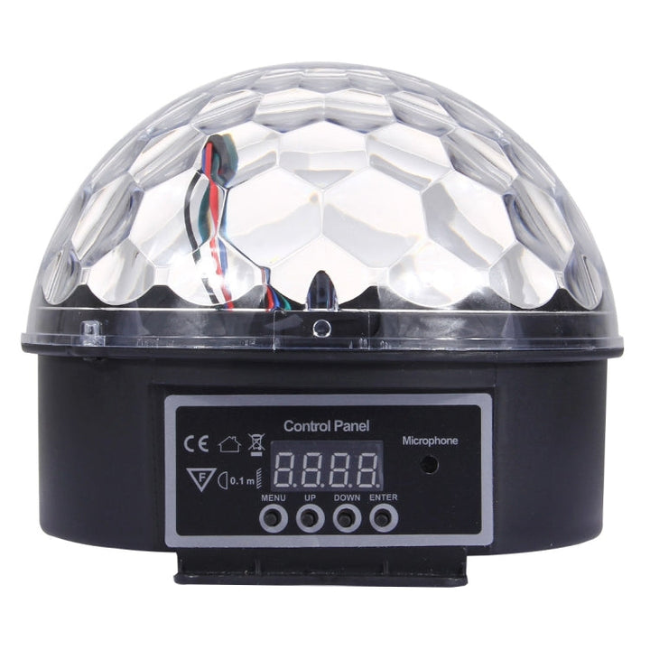 Digital LED RGB Crystal Magic Ball Stage Effect Light, DMX Party Disco DJ Bar coloured Pattern Lighting