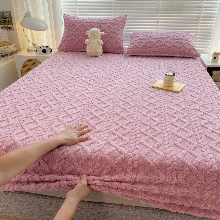 Duvet Cover Set Soft Velvet Bedding
