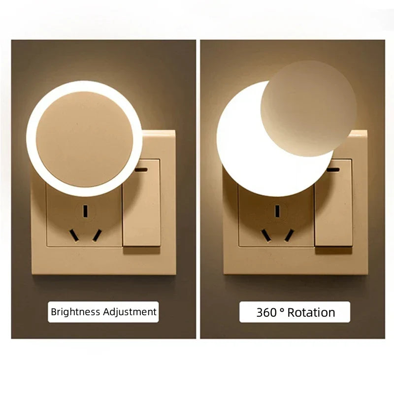 Nuvilux LED night light with twilight sensor | plug light EU/US | 0.3W | For children&