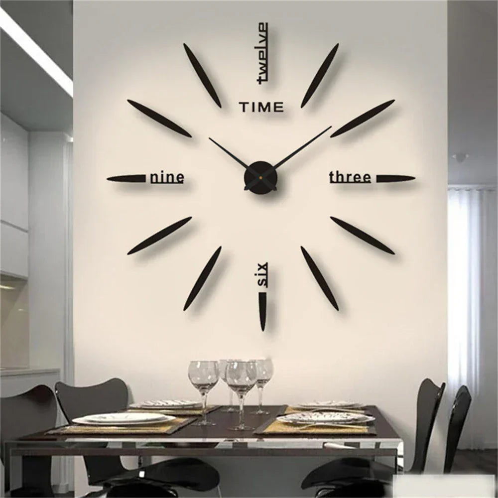 BowLift | New large unique style acrylic wall clock