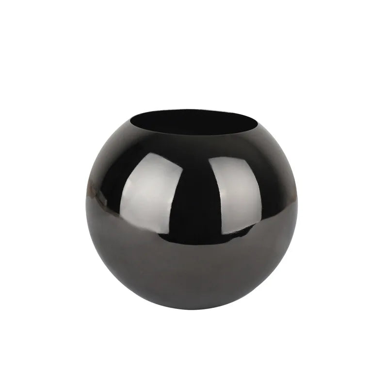 BowLift | Stainless Steel Vase in Nordic Style Desktop Flower Pot BeFlower Pots Gold Black Rose Gold Classic Home Decoration