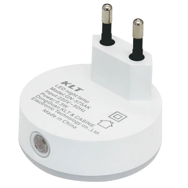 Nuvilux LED night light with twilight sensor | plug light EU/US | 0.3W | For children&