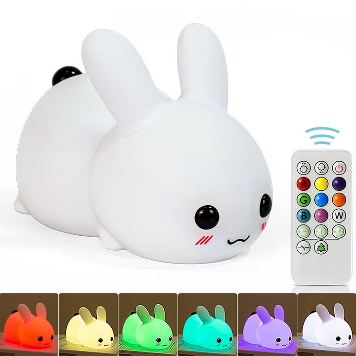 Enchanting Jade Rabbit LED Night Light