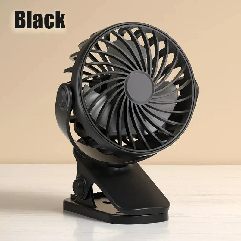 FlexiBreeze USB Fan | Rotatable, portable with 3 speeds and night light