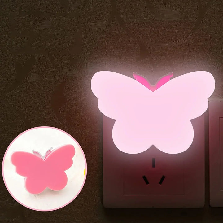 GlowEase LED Night Light | Automatic Light Sensor | Warm White Comfort Light