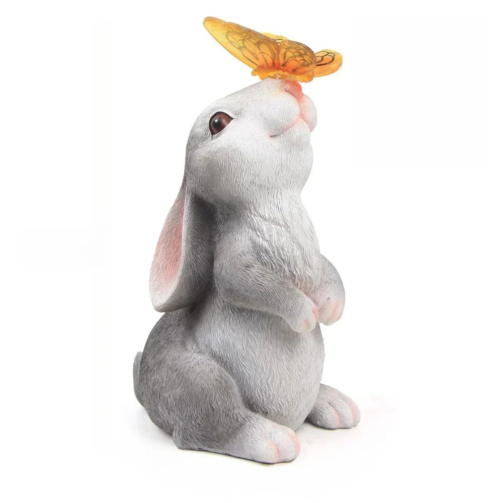 Butterfly and Flower Hare Garden Light