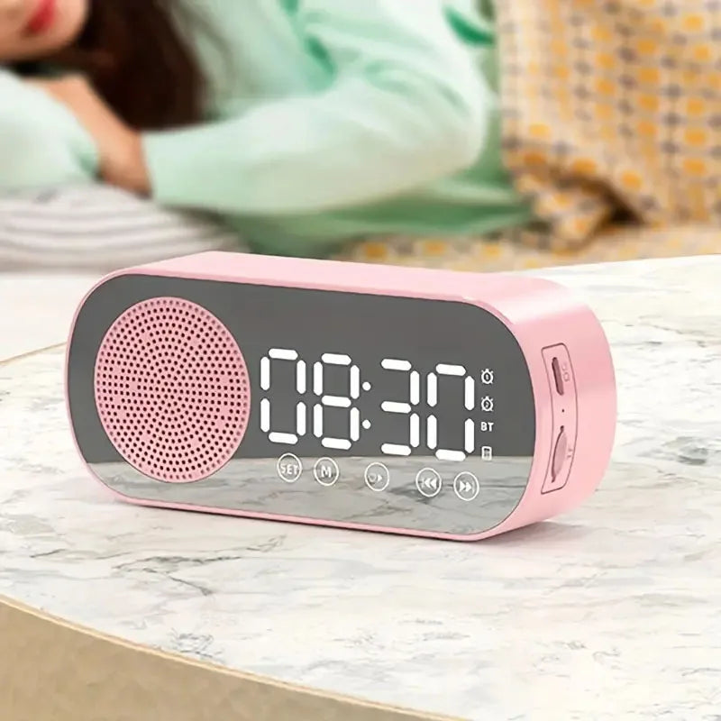 BowLift | Digital Alarm Clock with Bluetooth Speaker &amp; FM Radio
